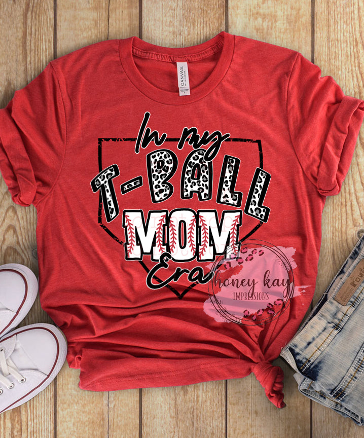 DTF TBall Mom Era Base Honey Kay Impressions