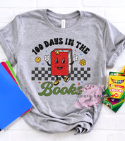 DTF 100 Days of School Books Adult