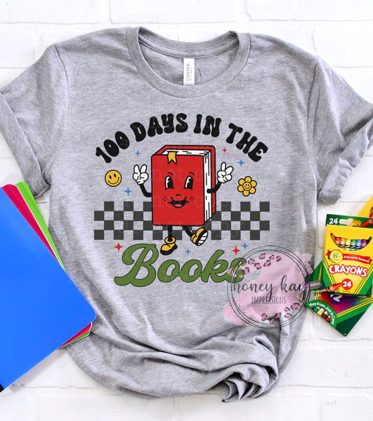 DTF 100 Days of School Books Adult