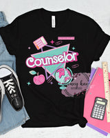 DTF Pink Counselor 90s Vibe