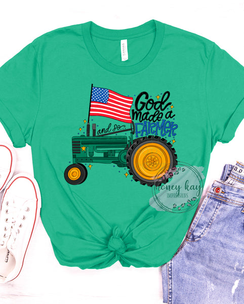 5/12 Pre-Order DTF God Made a Farmer Flag