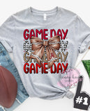 DTF Game Day College Football Bow