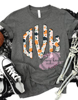 Print to Order- DTF Boho Pumpkin Monogram
