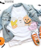 DTF Boo Faux Stitch Youth
