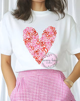 DTF Bow Heart