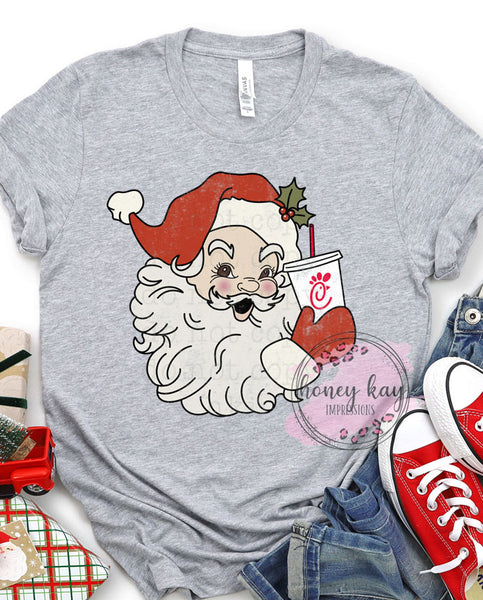 DTF Santa Drink CFA