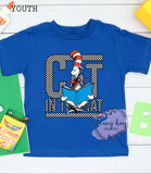 DTF Checkered Cat Youth
