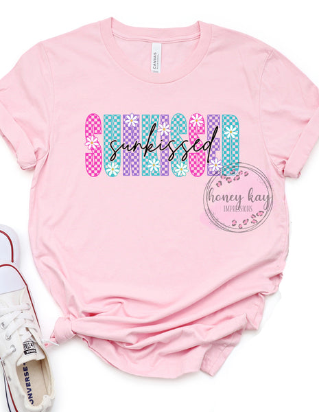 5/12 Pre-Order DTF Sunkissed Checkered