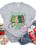 DTF Christmas Calories Don't Count Trees