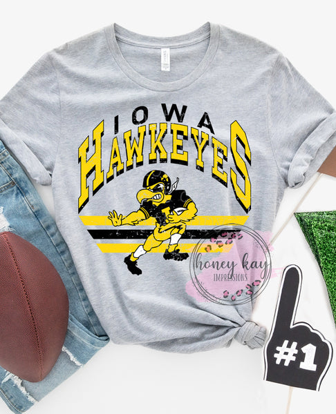 DTF College Throwback Hawkeyes