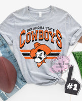 DTF College Throwback Orange Cowboys