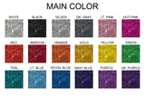 Print to Order DTF Faux Sequin Look Football Helmet