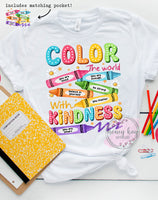 DTF Color with Kindness & Pocket