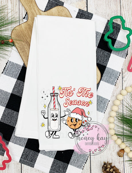 DTF Milk & Cookie Tea Towel