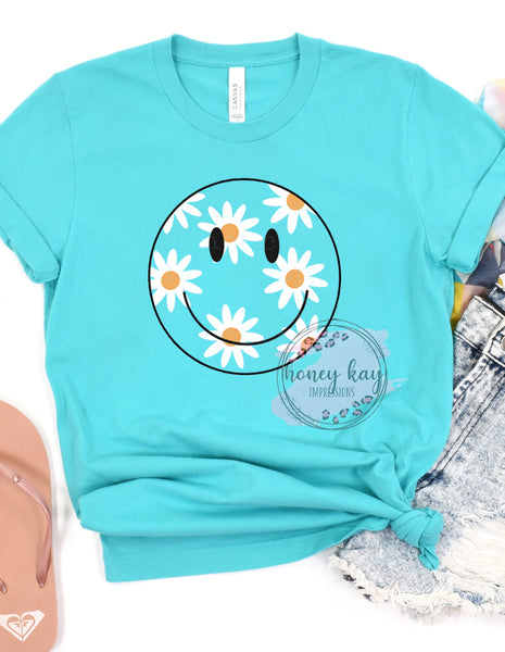 5/12 Pre-Order DTF Daisy Happy Face