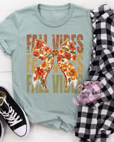 DTF Fall Vibes Bow
