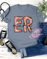 DTF Floral ER Nurse