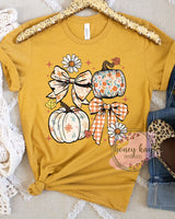 DTF Flowers, Pumpkins & Bows