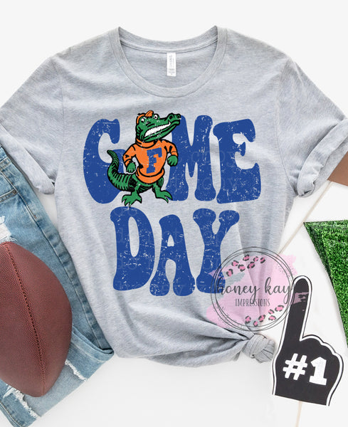 DTF Game Day Retro Gators