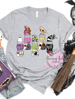 DTF Halloween Juice Bottles