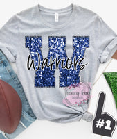 Print to Order DTF Faux Sequin Look Varsity Letter