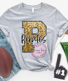 Print to Order DTF Faux Sequin Look Varsity Letter