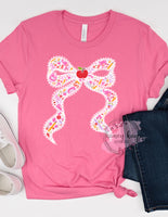 DTF Lace Look School Bow