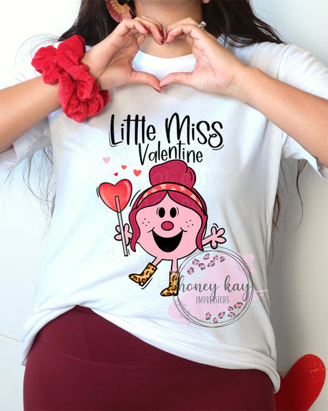 DTF Little Miss Valentine