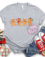 DTF Medical Gingerbread Men