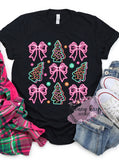 DTF Neon Tree Cake Collage