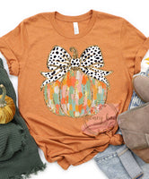 DTF Pastel Paint Stroke Pumpkin