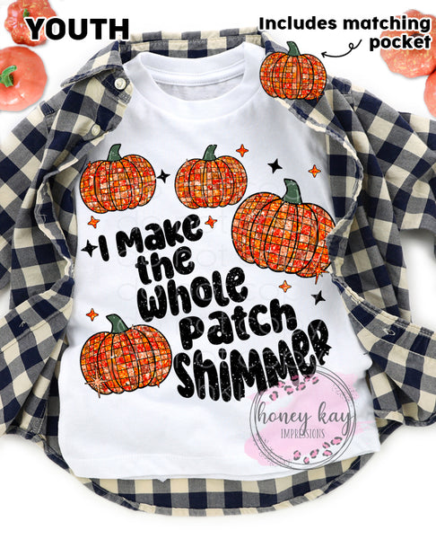DTF Whole Patch Shimmer Youth