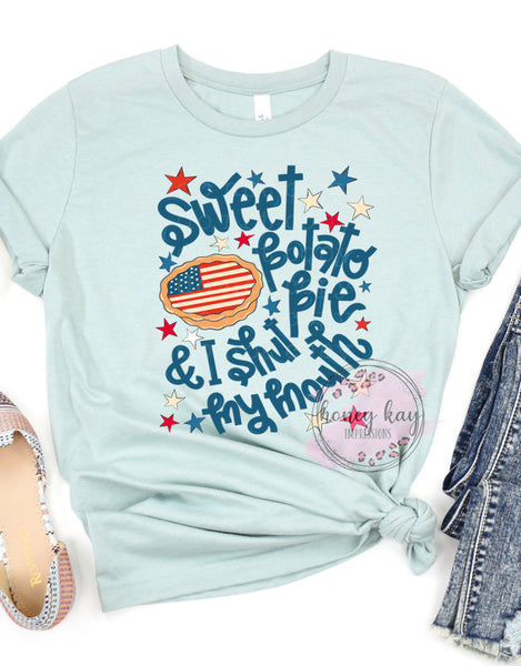 5/12 Pre-Order DTF Patriotic Sweet Potato Pie
