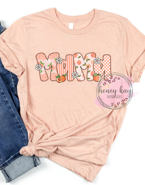 DTF Peach Mama