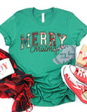 DTF Plaid Merry Christmas