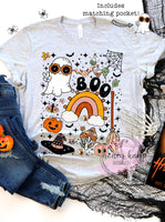 DTF Preppy Halloween Collage