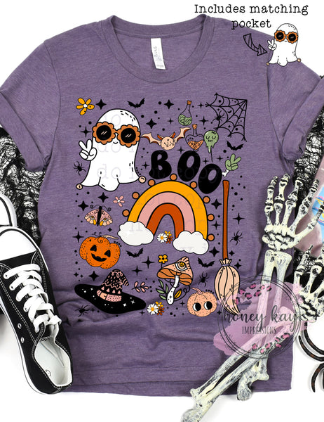 DTF Preppy Halloween Collage