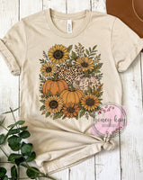 DTF Pumpkins & Sunflowers