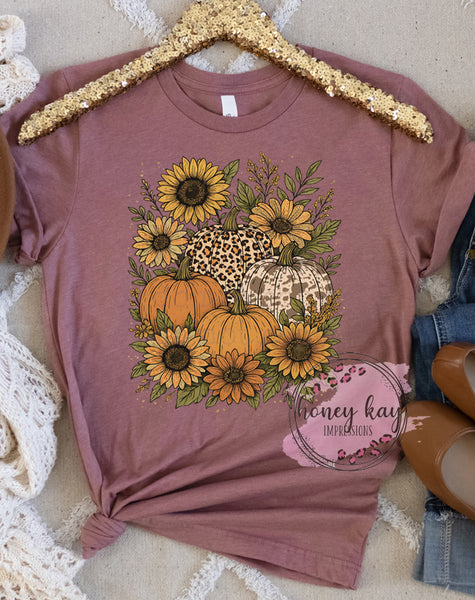 DTF Pumpkins & Sunflowers