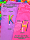 Neon Deco Initial Tee