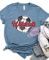 Print to Order DTF Faux Sequin Custom Soccer Team