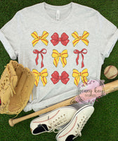 DTF Softball Bow Collage
