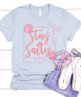 DTF Stay Salty Shells Ribbon