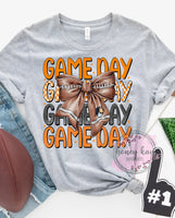 DTF Game Day College Football Bow