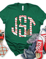 Print to Order- DTF Tree Cake Monogram YOUTH