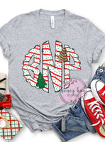 Print to Order- DTF Tree Cake Monogram YOUTH
