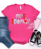 Print to Order DTF Custom ADULT Valentine Name