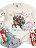 DTF Wrangling Christmas Cheer Santa