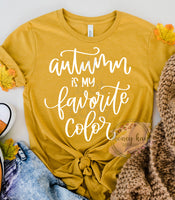 Autumn is my Favorite Color