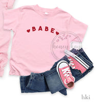 Babe Hearts Red Youth